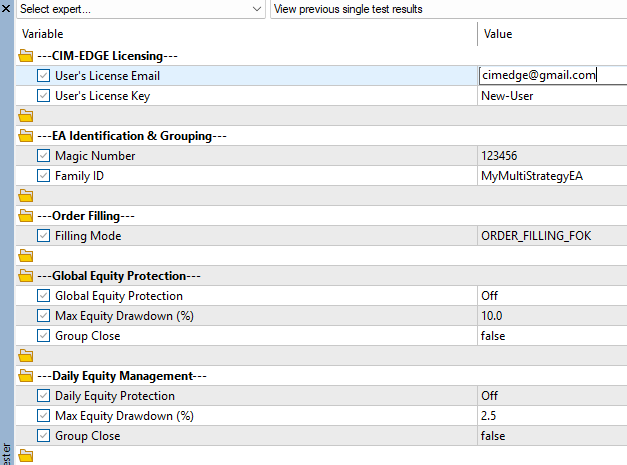 Expert Advisor Software