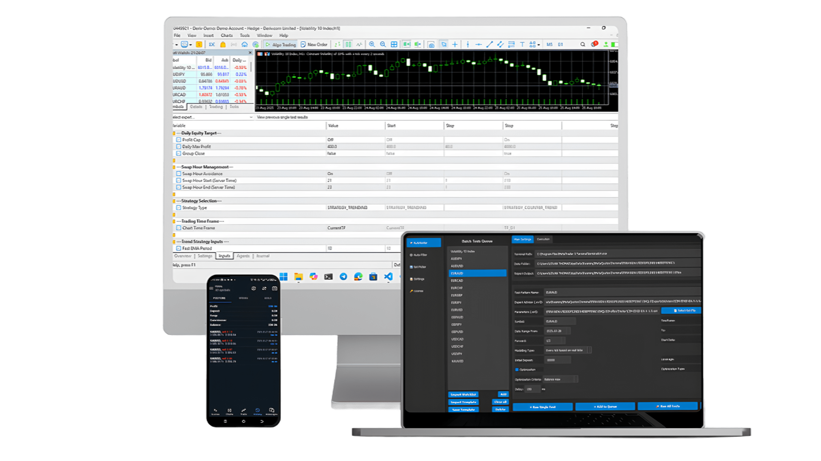 Trading Dashboard Illustration